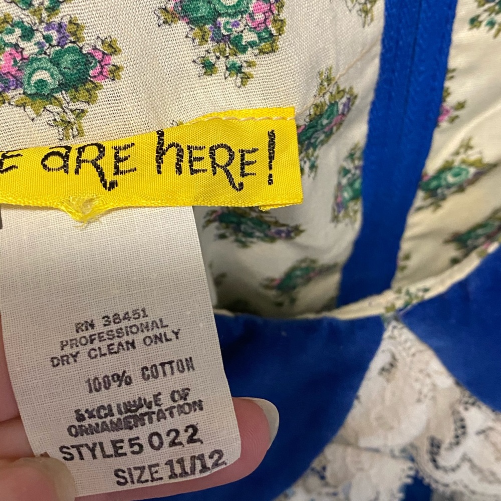 VINTAGE 70s Denise are Here dress - Picture 8 of 8